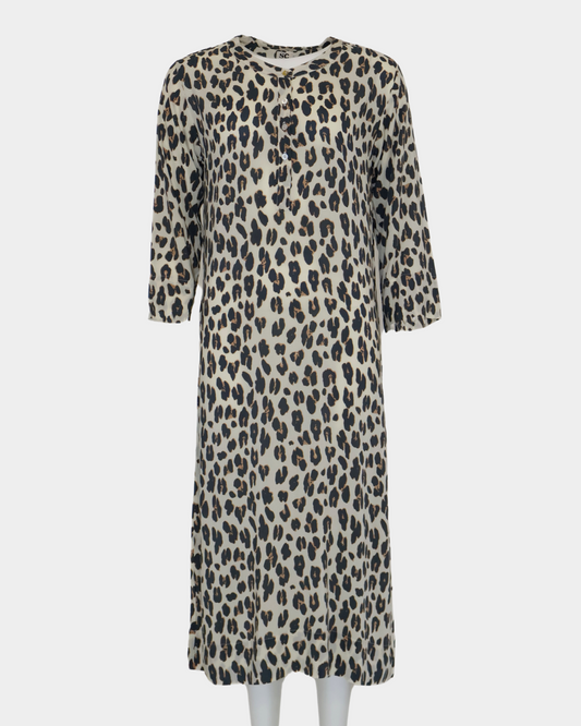 SC Algave Shift Dress - Leopard Print