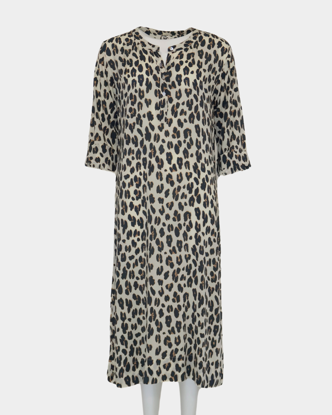 SC Algave Shift Dress - Leopard Print