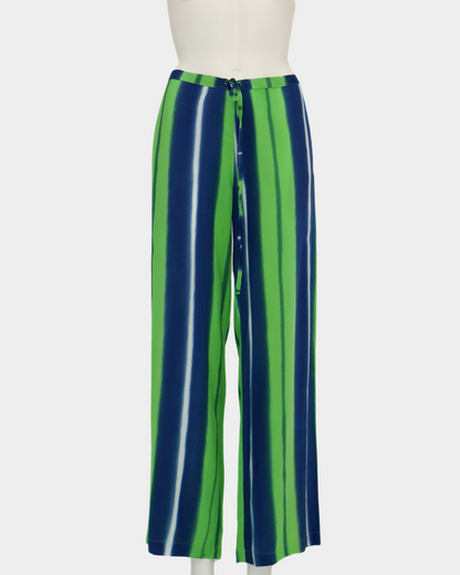 SC Hydra Pant - Green/Navy Stripe