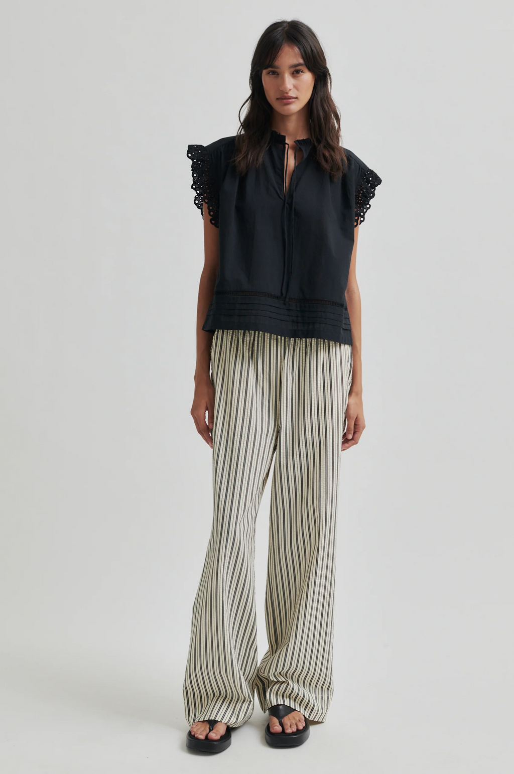 Second Female Serifa Trousers - Black