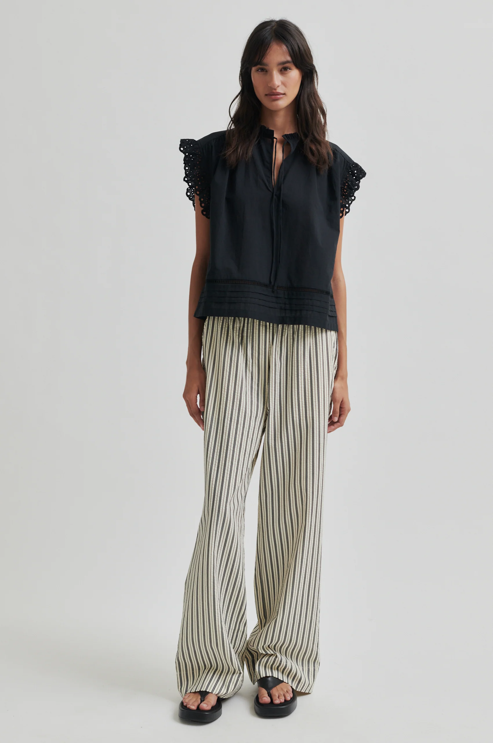 Second Female Serifa Trousers - Black