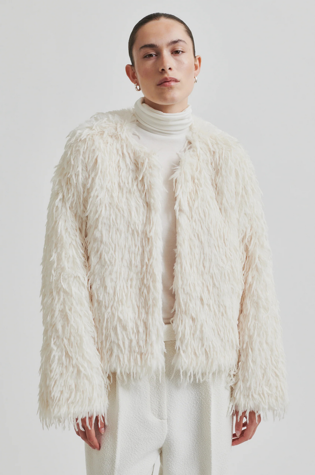 Second Female Amani Jacket - Coconut Milk
