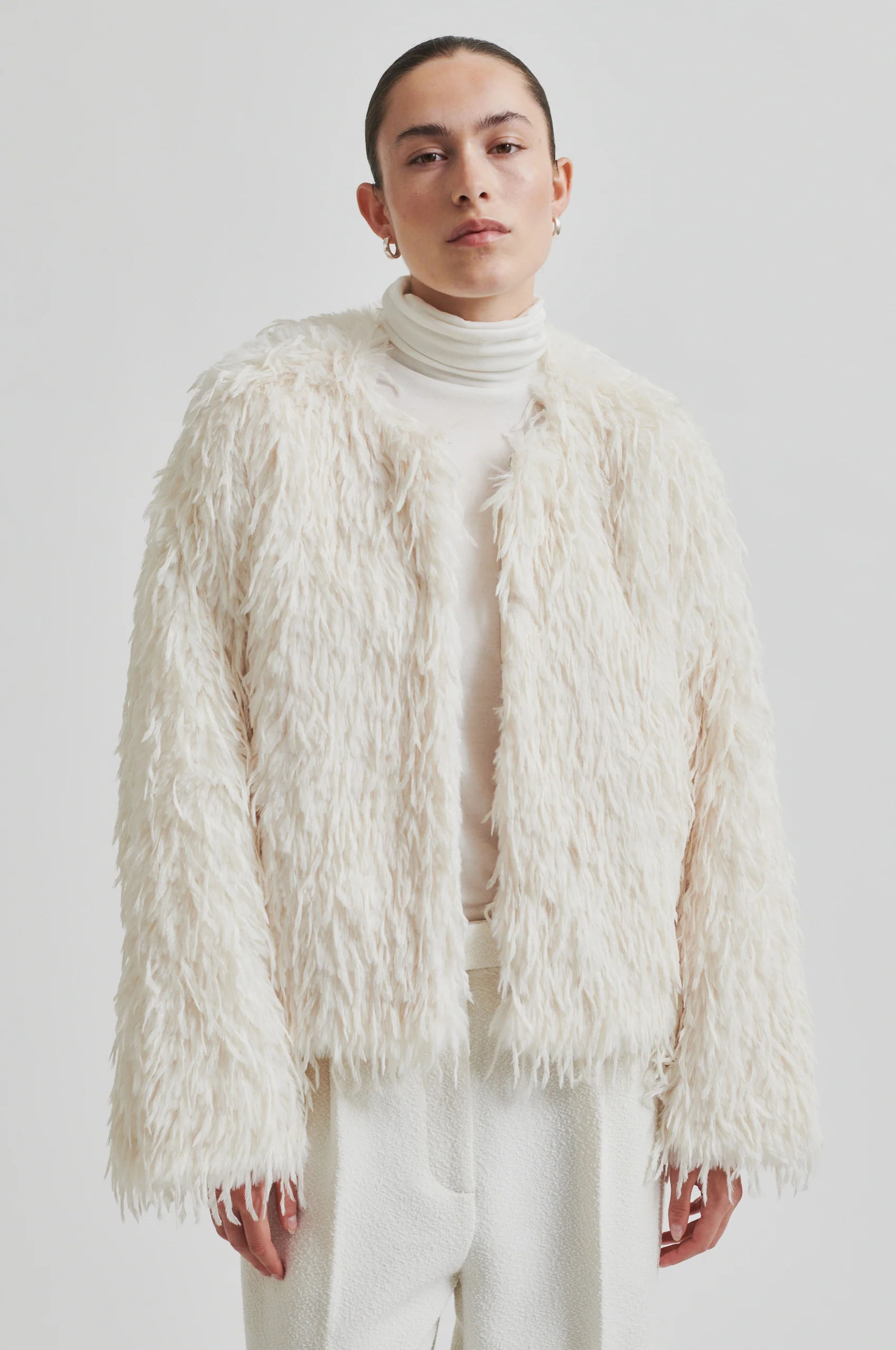 Second Female Amani Jacket - Coconut Milk
