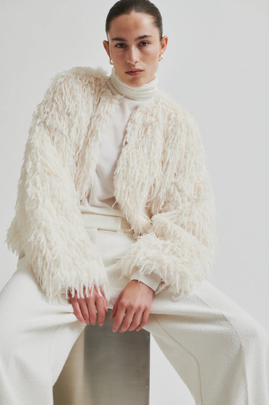 Second Female Amani Jacket - Coconut Milk