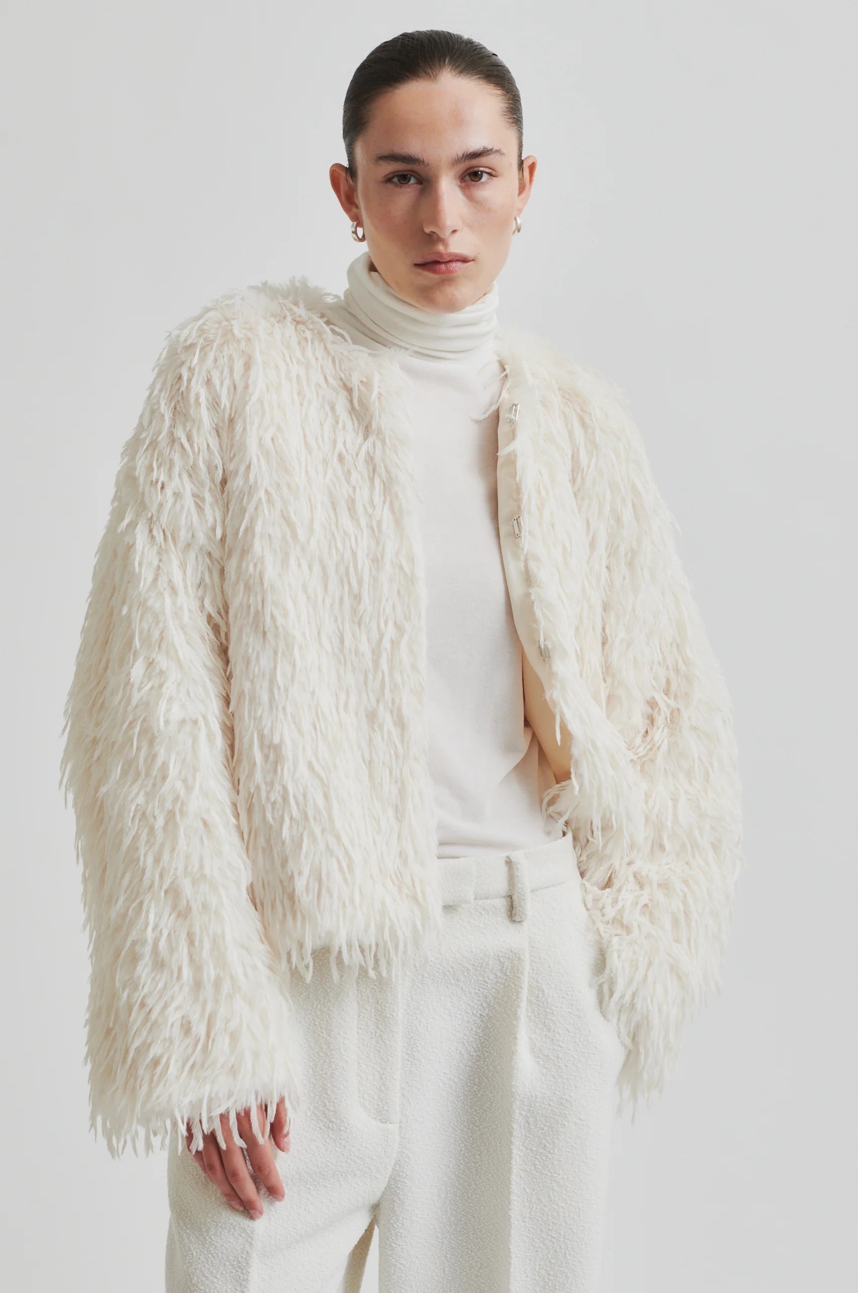 Second Female Amani Jacket - Coconut Milk