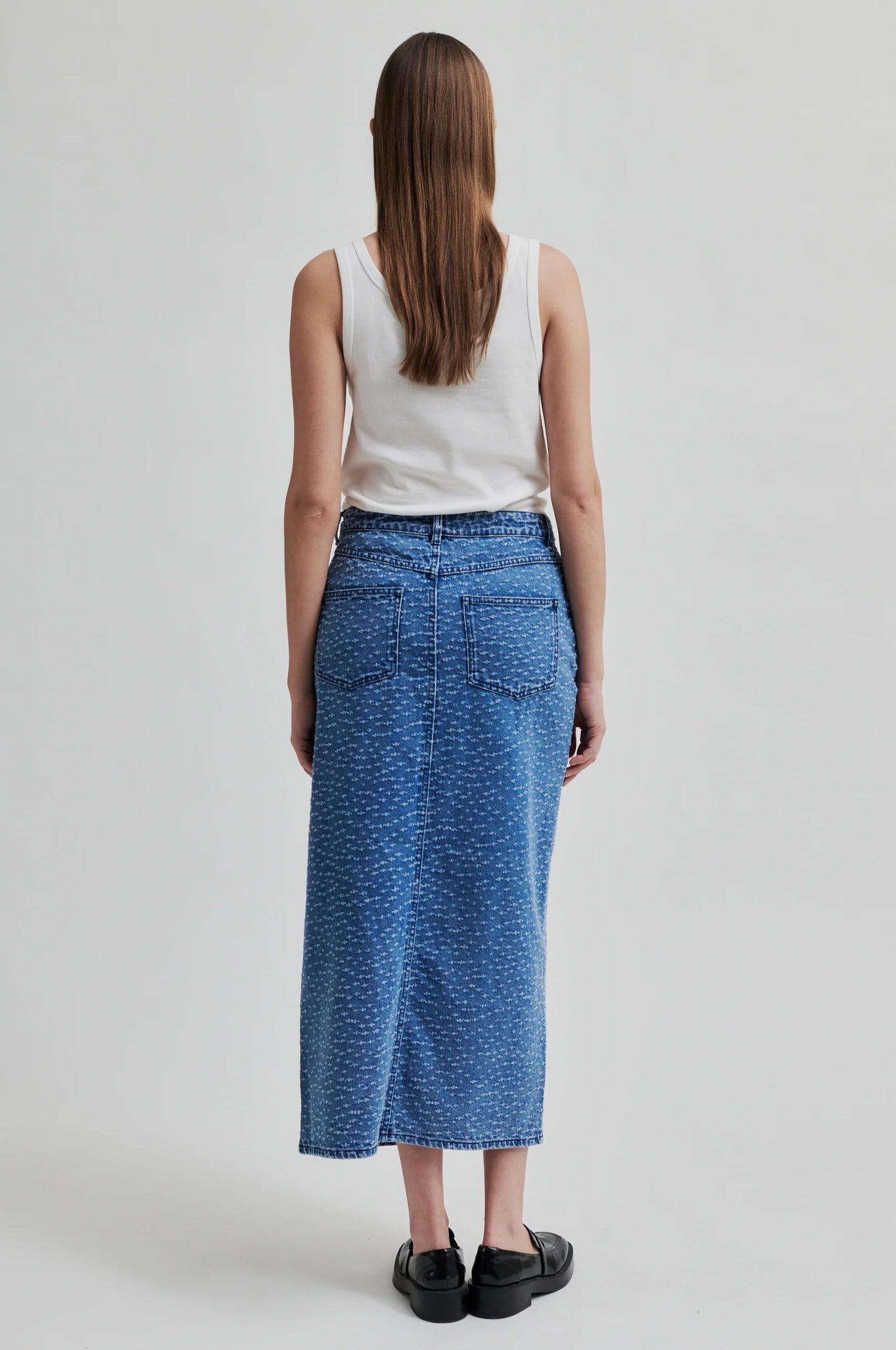 Second Female Angola Denim Skirt - Blue Denim