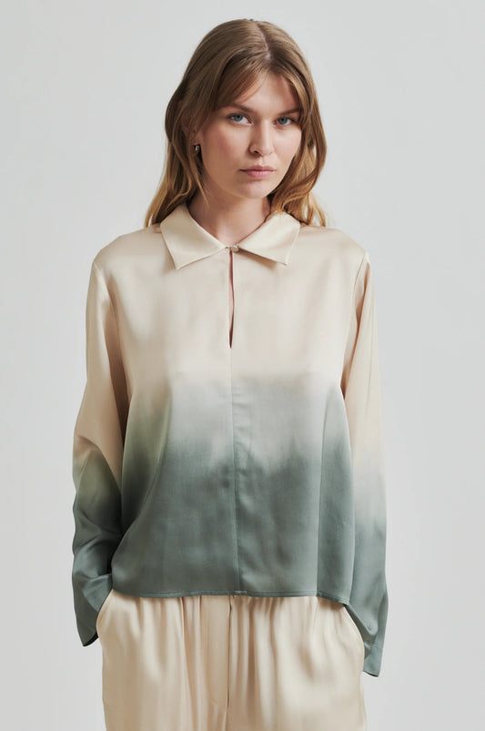 Second Female Avora Blouse - Agave Green