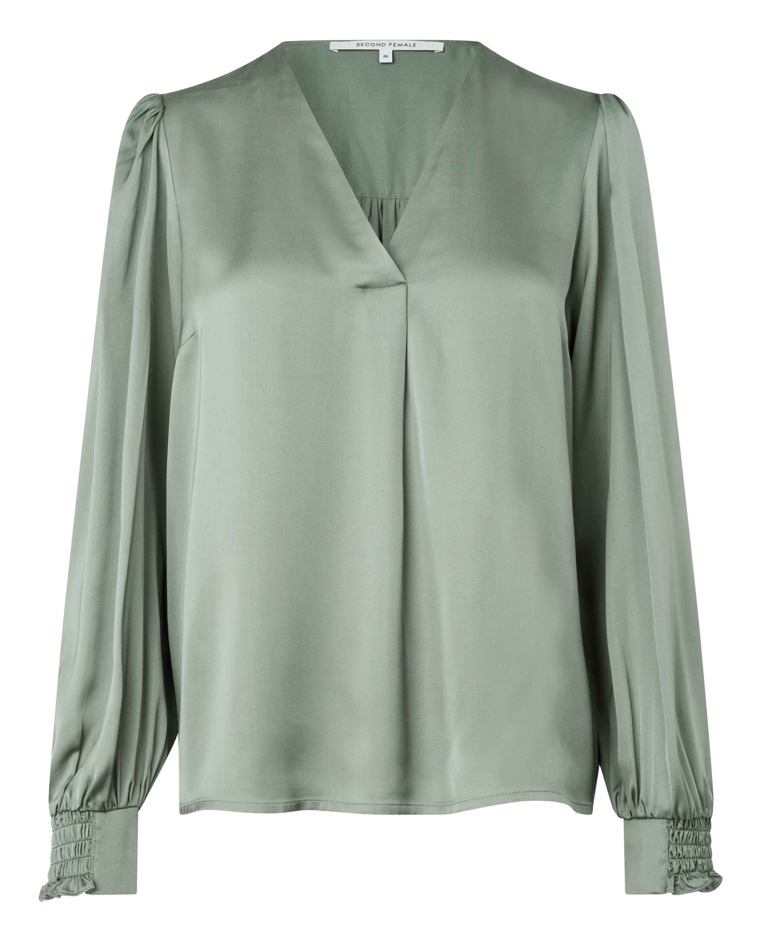 Second Female Barri Blouse - Agave Green
