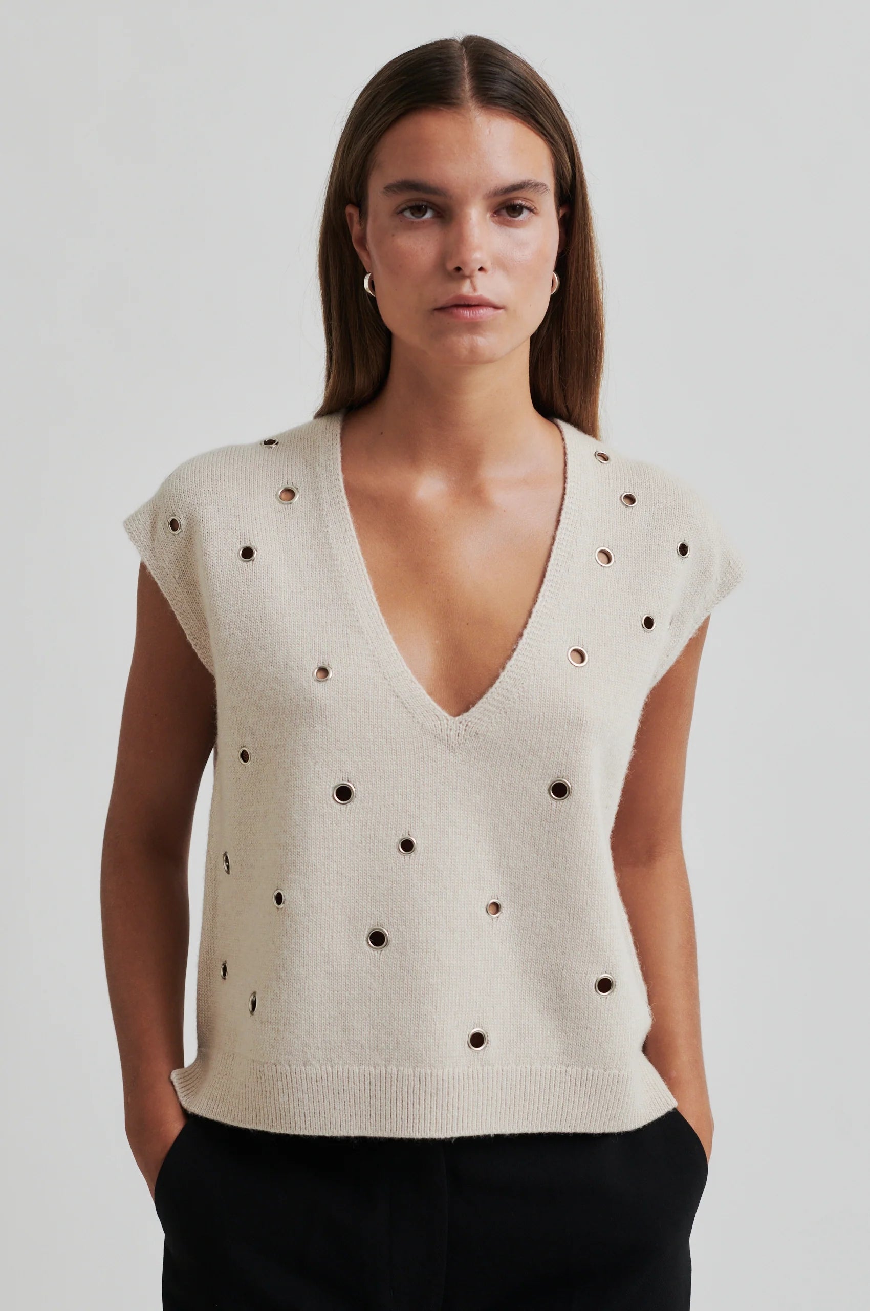 Second Female Camra Knit Vest - Summer Sand