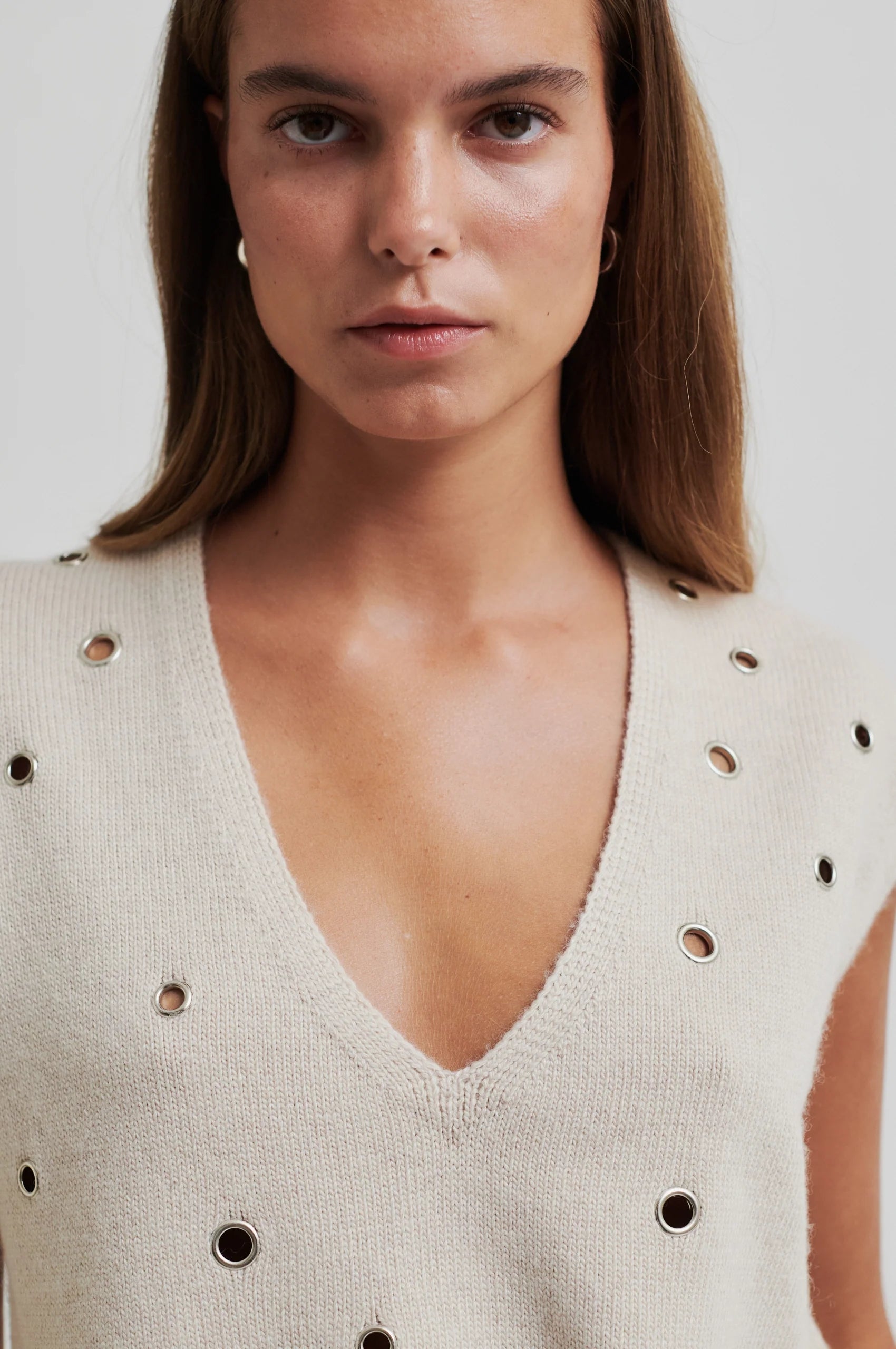 Second Female Camra Knit Vest - Summer Sand