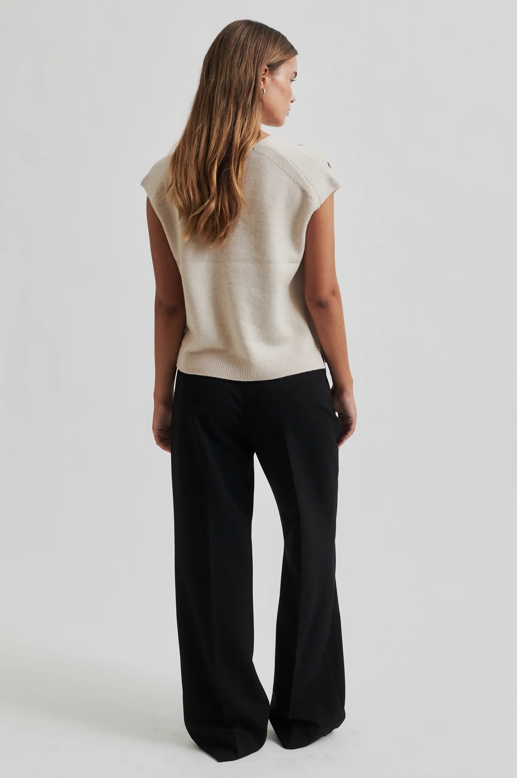 Second Female Camra Knit Vest - Summer Sand