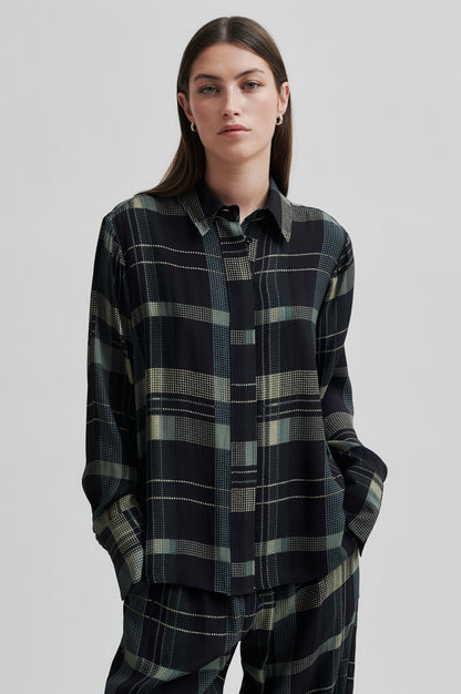 Second Female Checca Shirt - Black