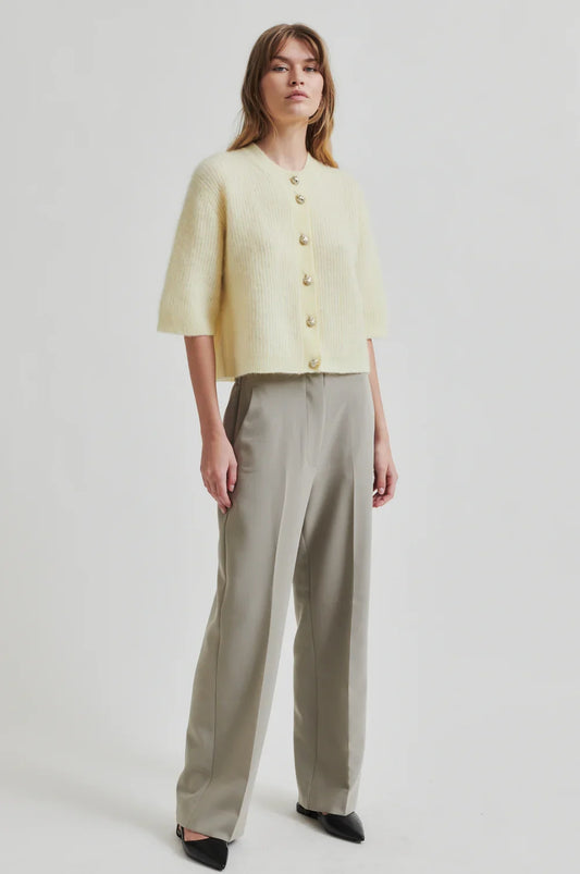 Second Female Evie Classic Trousers - Elephant Skin
