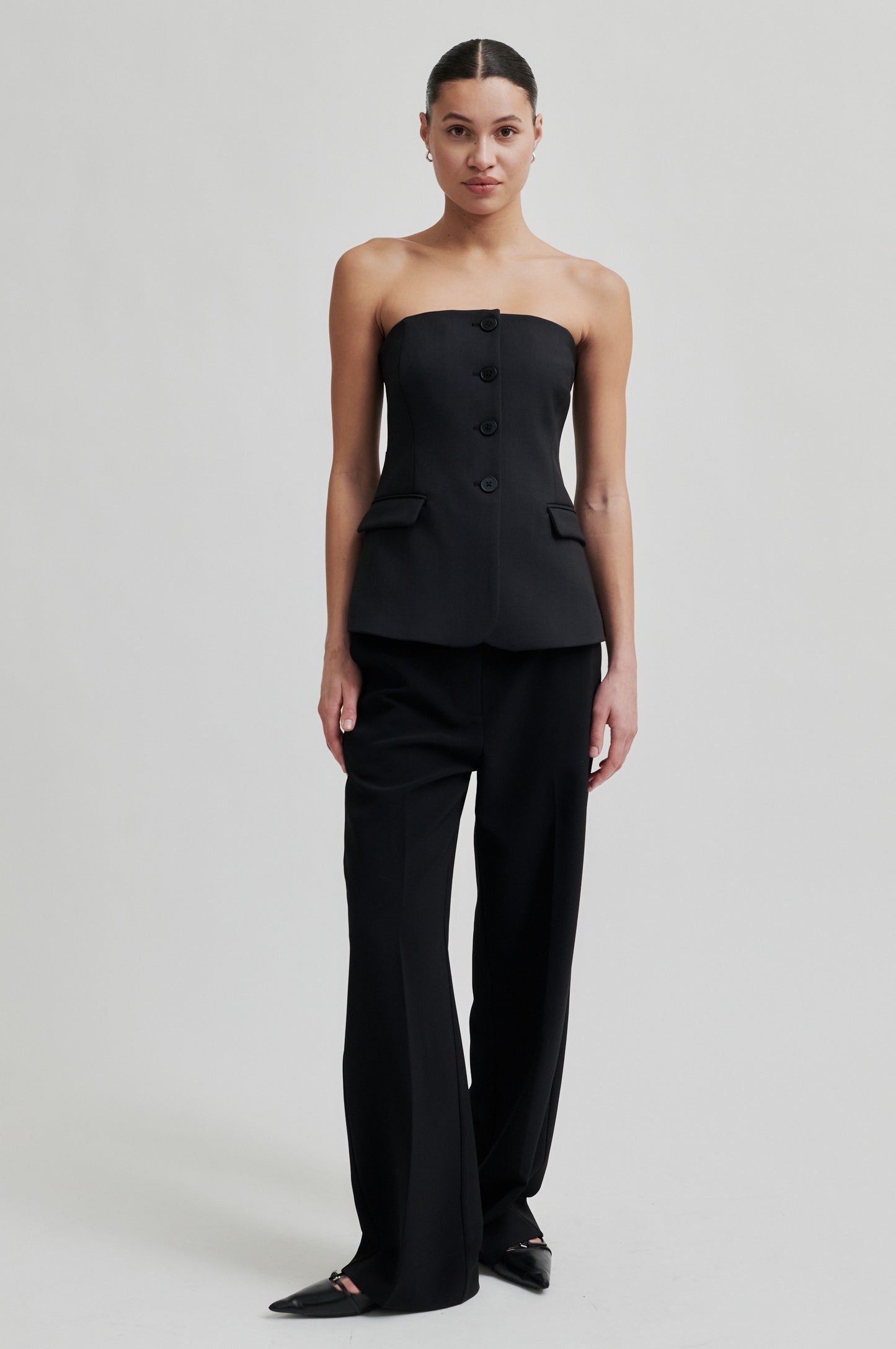 Second Female Fique Classic Trousers - Black