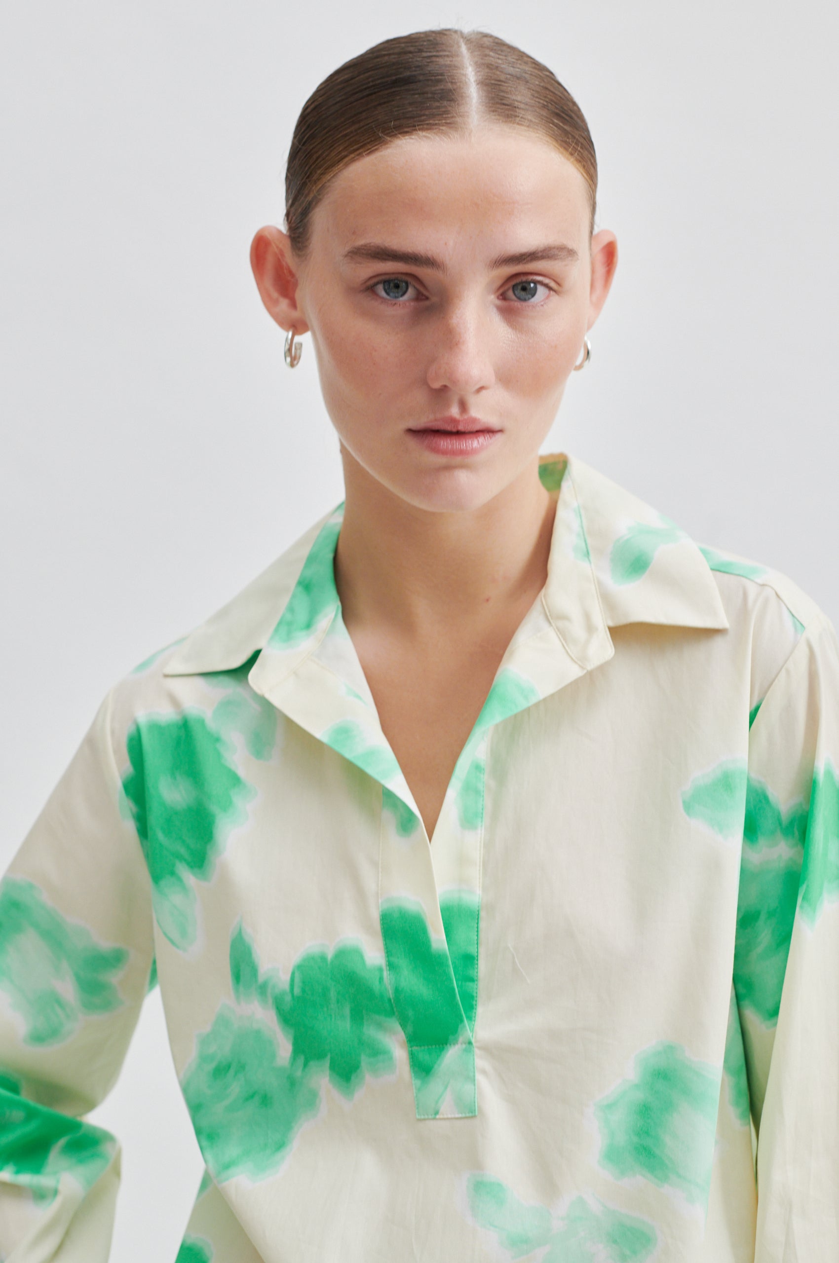 Second Female Kamna Printed Blouse - Spring Bud