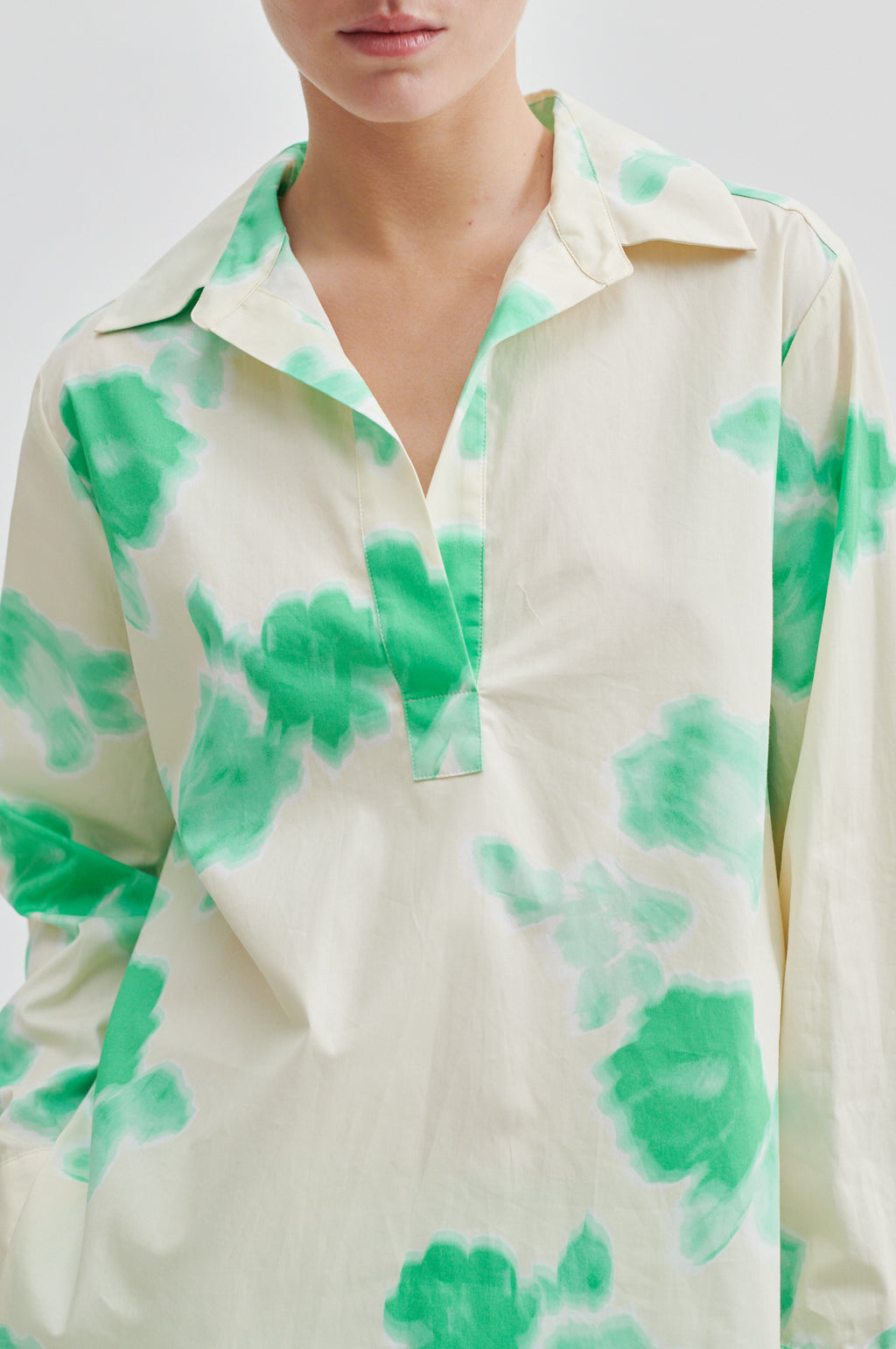 Second Female Kamna Printed Blouse - Spring Bud