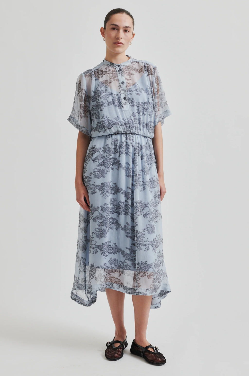 Second Female Maje Dress - Cashmere Blue