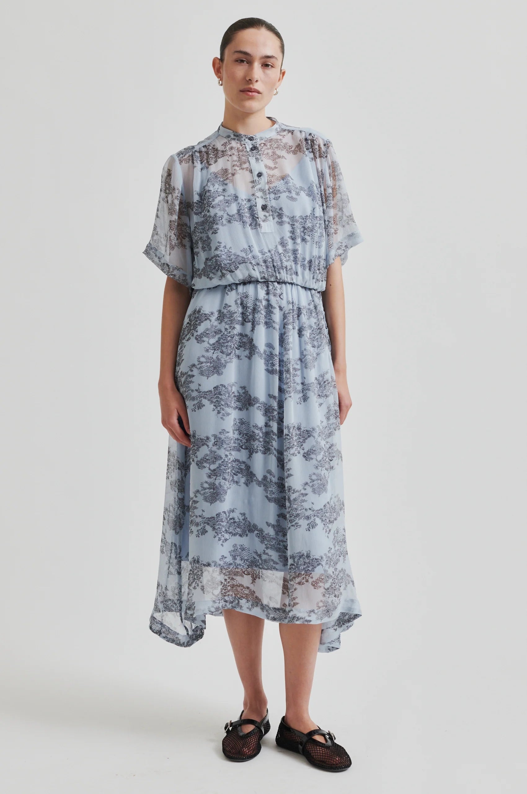 Second Female Maje Dress - Cashmere Blue