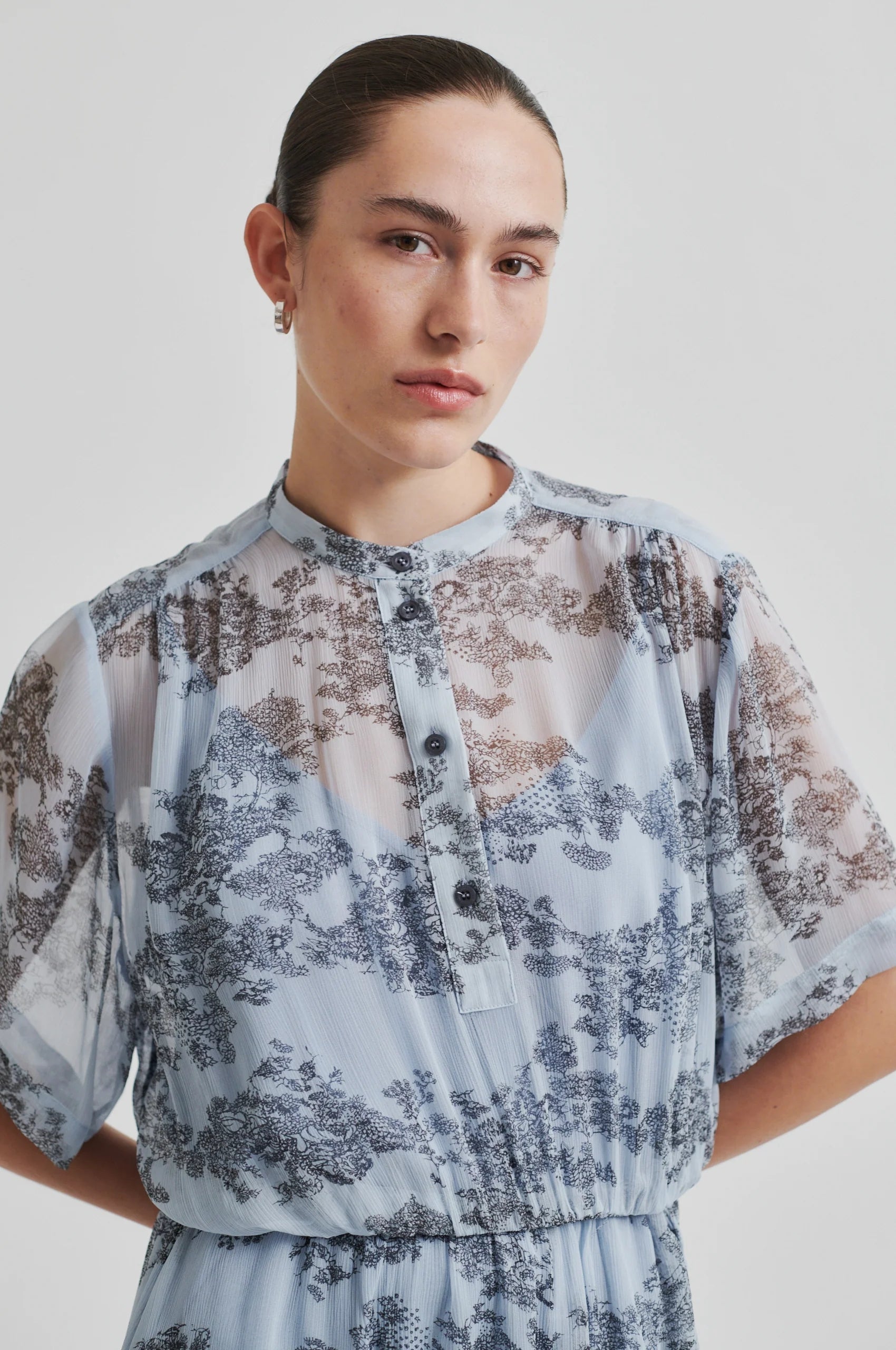 Second Female Maje Dress - Cashmere Blue