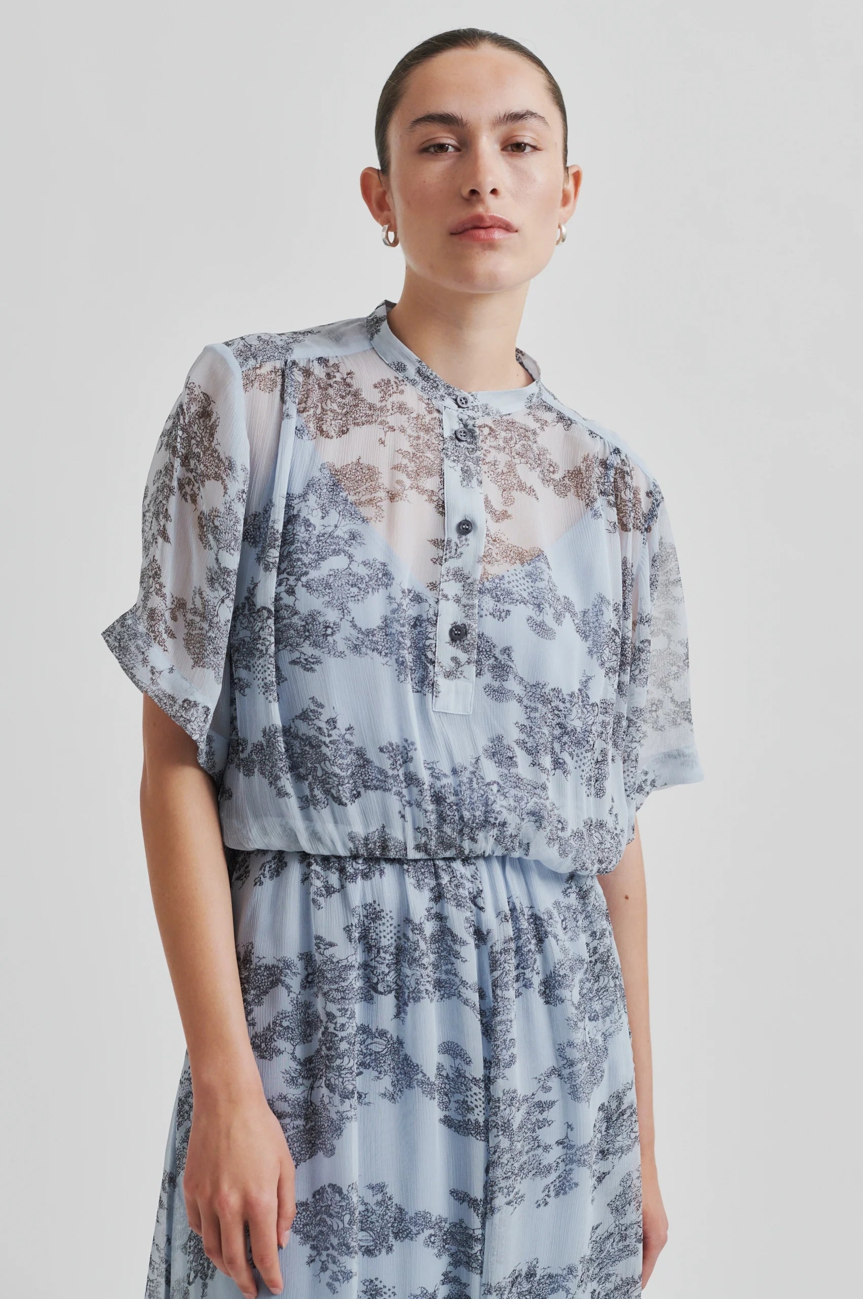 Second Female Maje Dress - Cashmere Blue