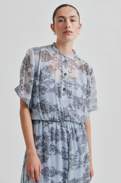 Second Female Maje Dress - Cashmere Blue