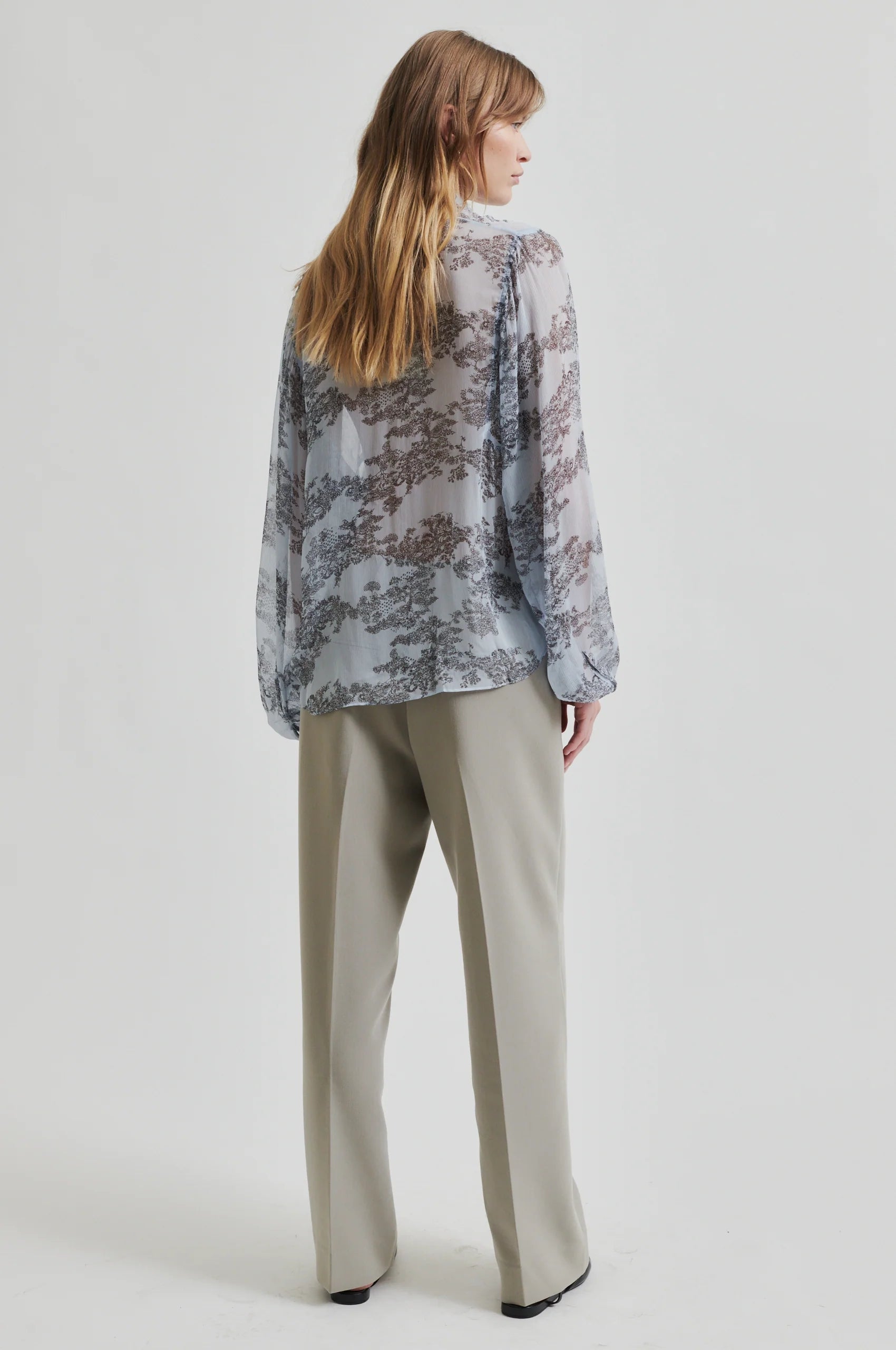 Second Female Maje Shirt - Cashmere Blue