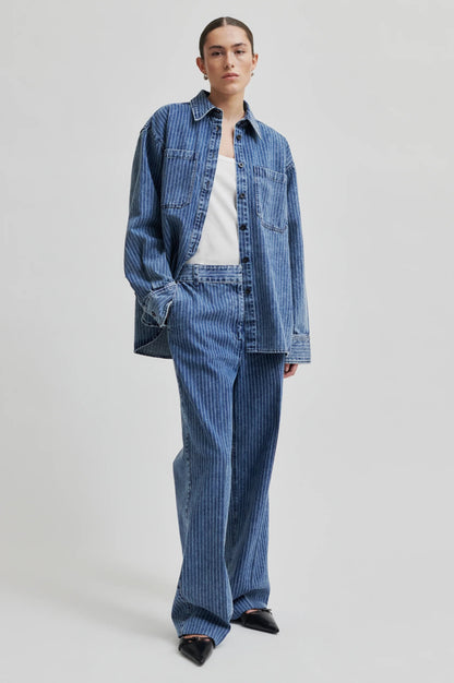 Second Female Tennessee Trousers - Blue Denim