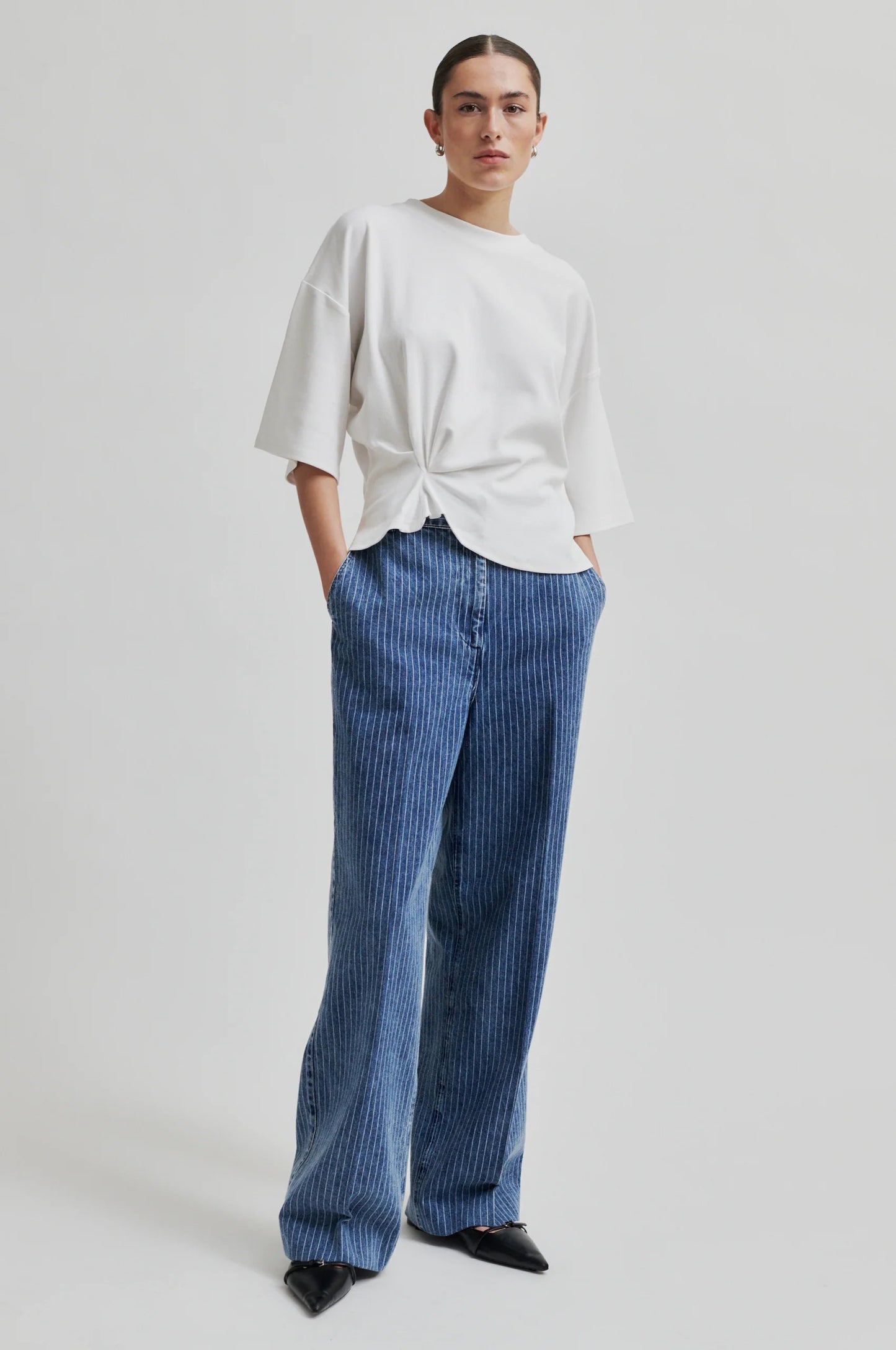 Second Female Tennessee Trousers - Blue Denim