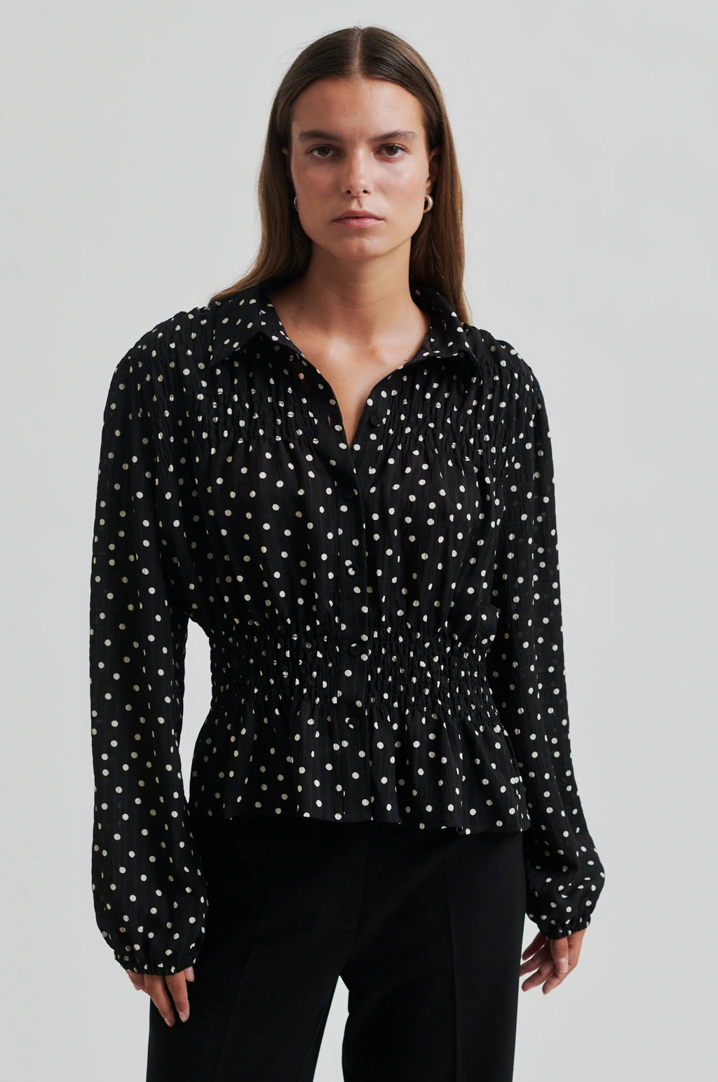 Second Female Tuva Shirt - Black
