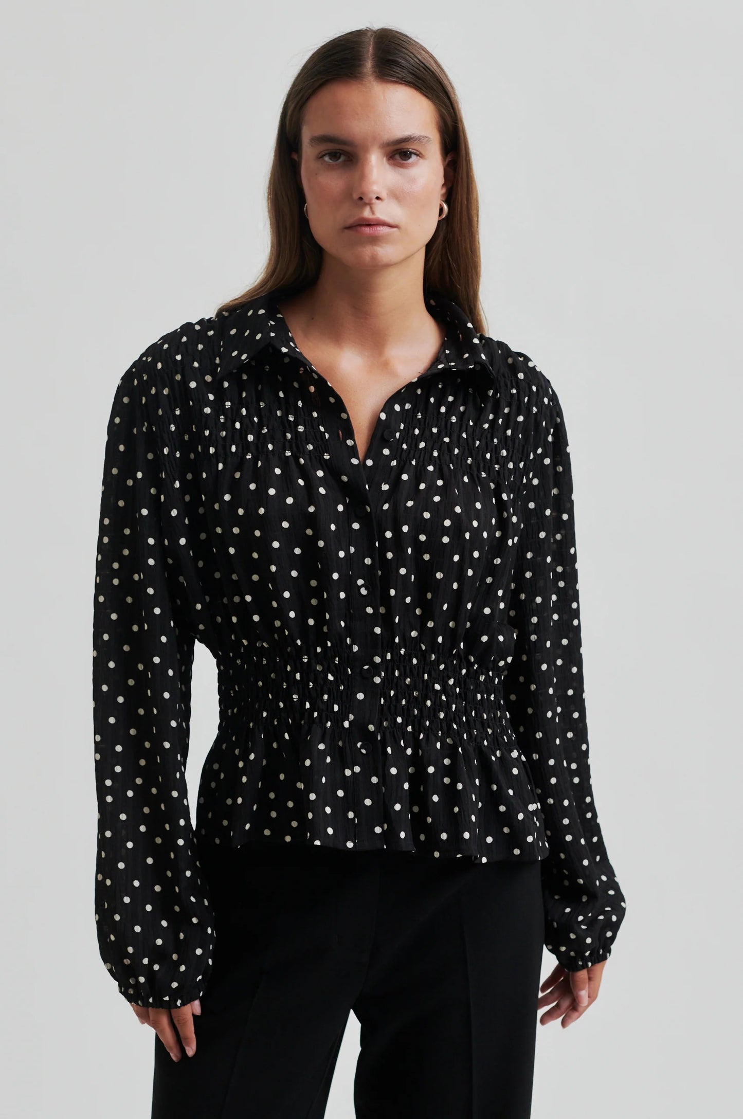 Second Female Tuva Shirt - Black