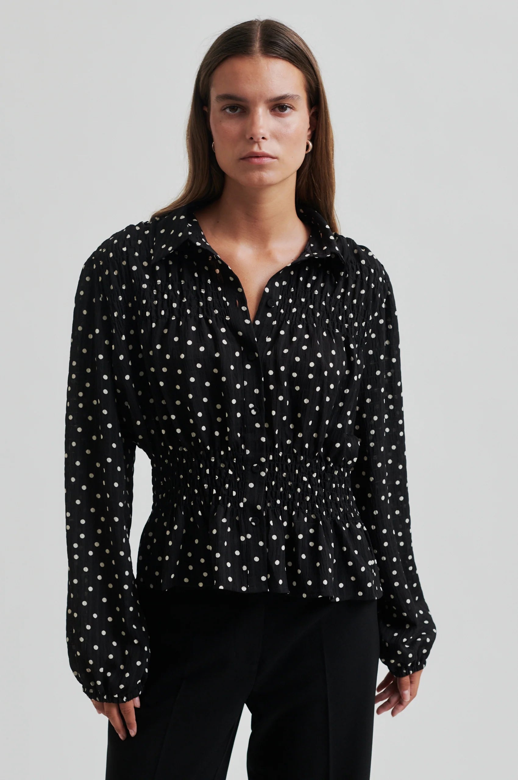 Second Female Tuva Shirt - Black