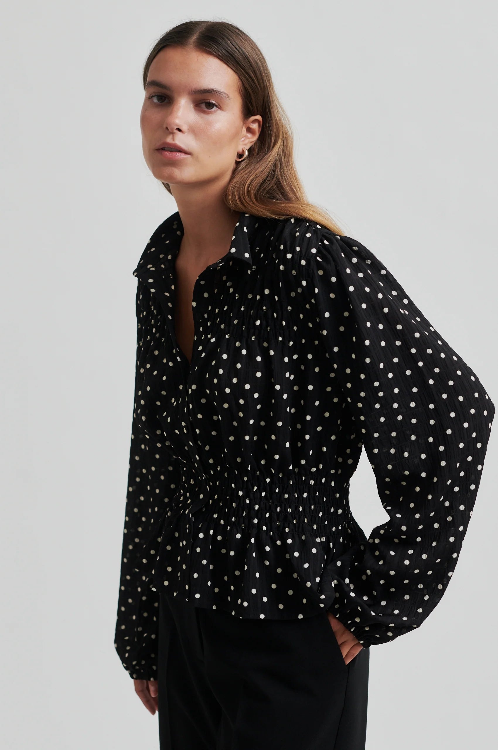 Second Female Tuva Shirt - Black