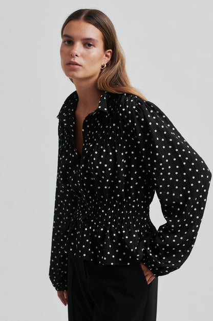 Second Female Tuva Shirt - Black