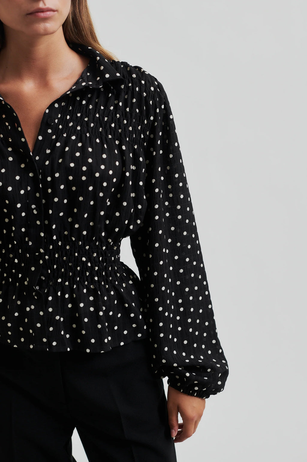 Second Female Tuva Shirt - Black