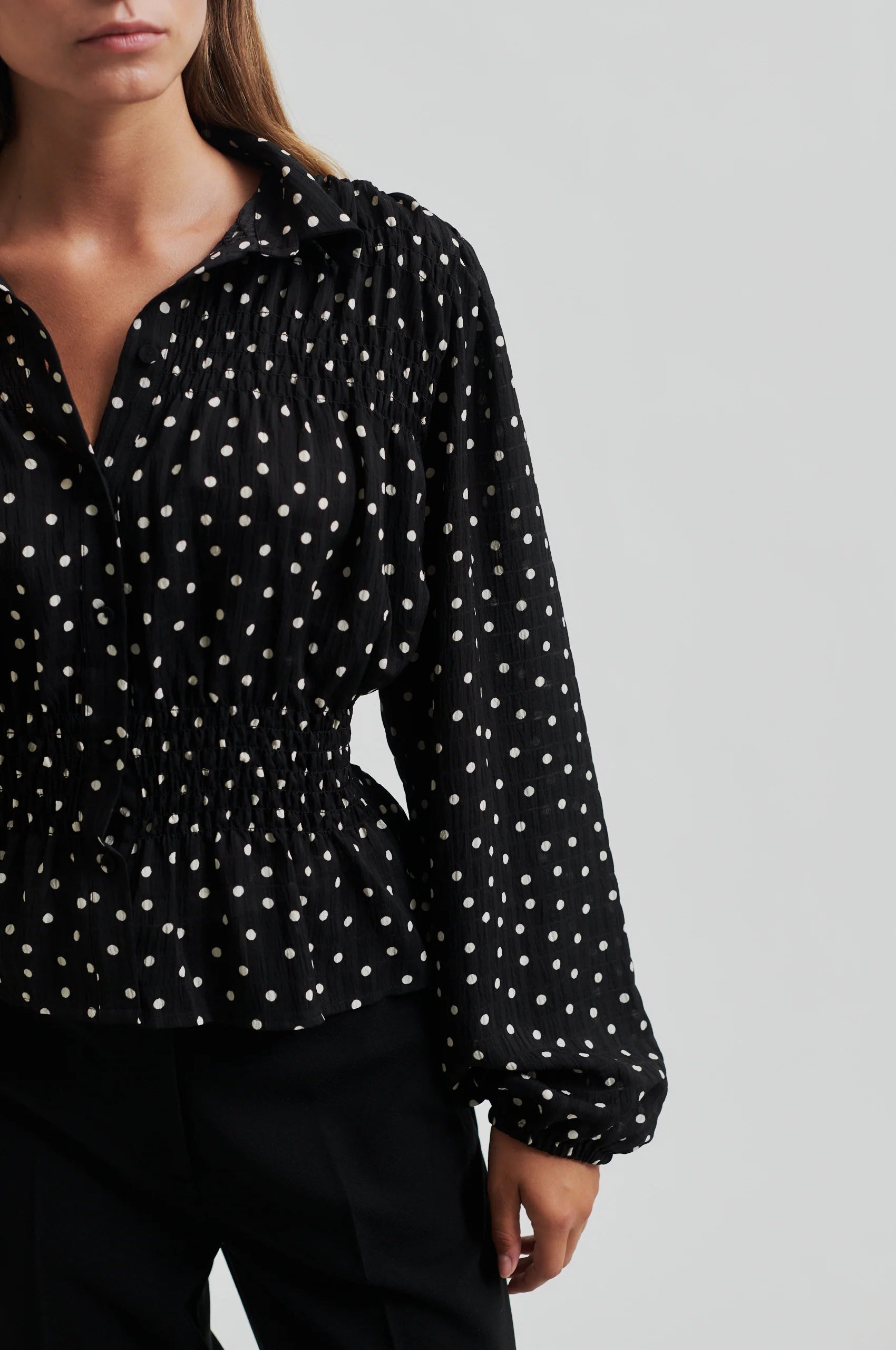 Second Female Tuva Shirt - Black