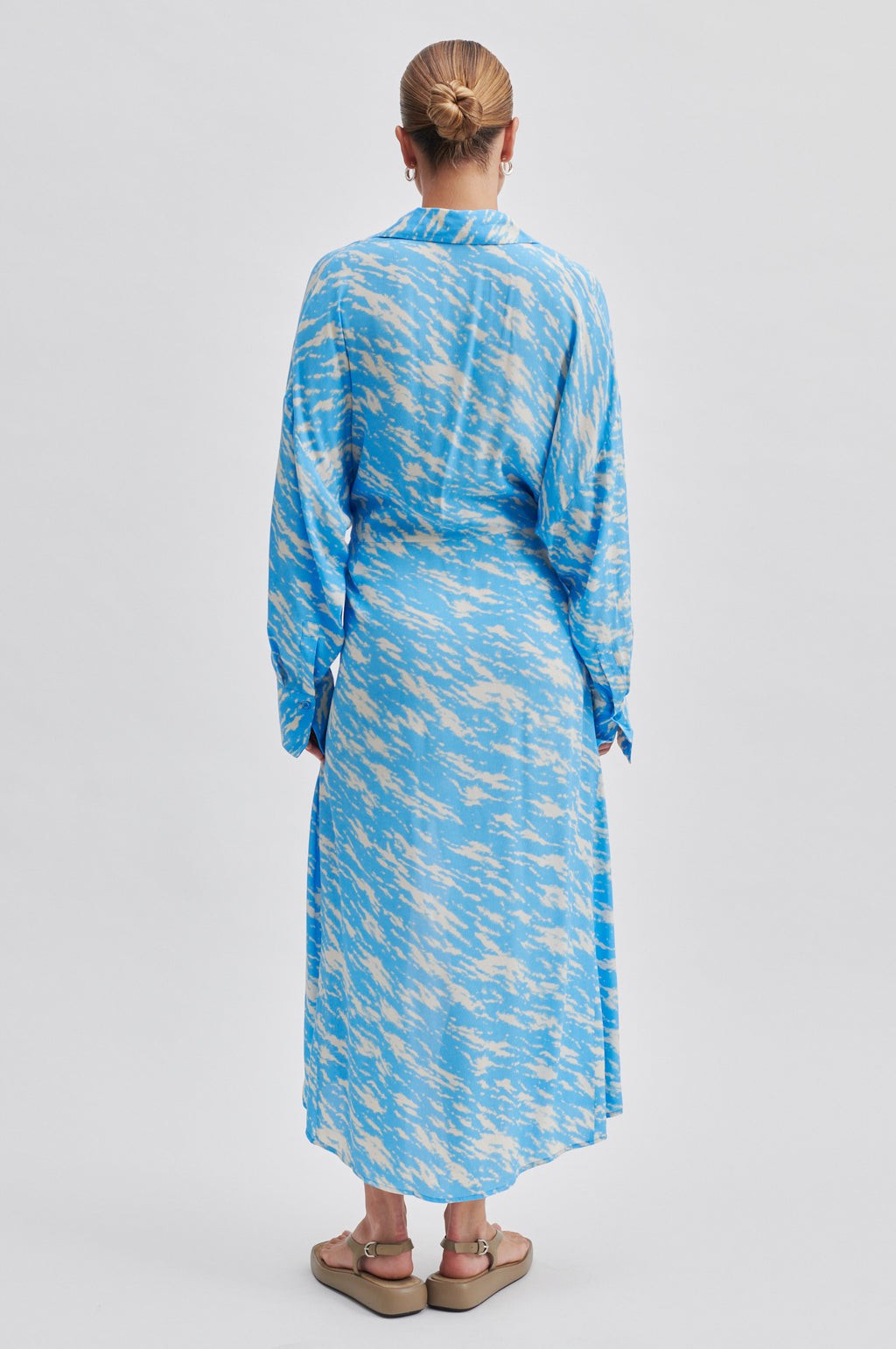 Second Female Corbett Printed Dress - Alaskan Blue