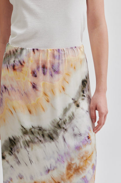 Second Female Sirana Printed Skirt - Tea