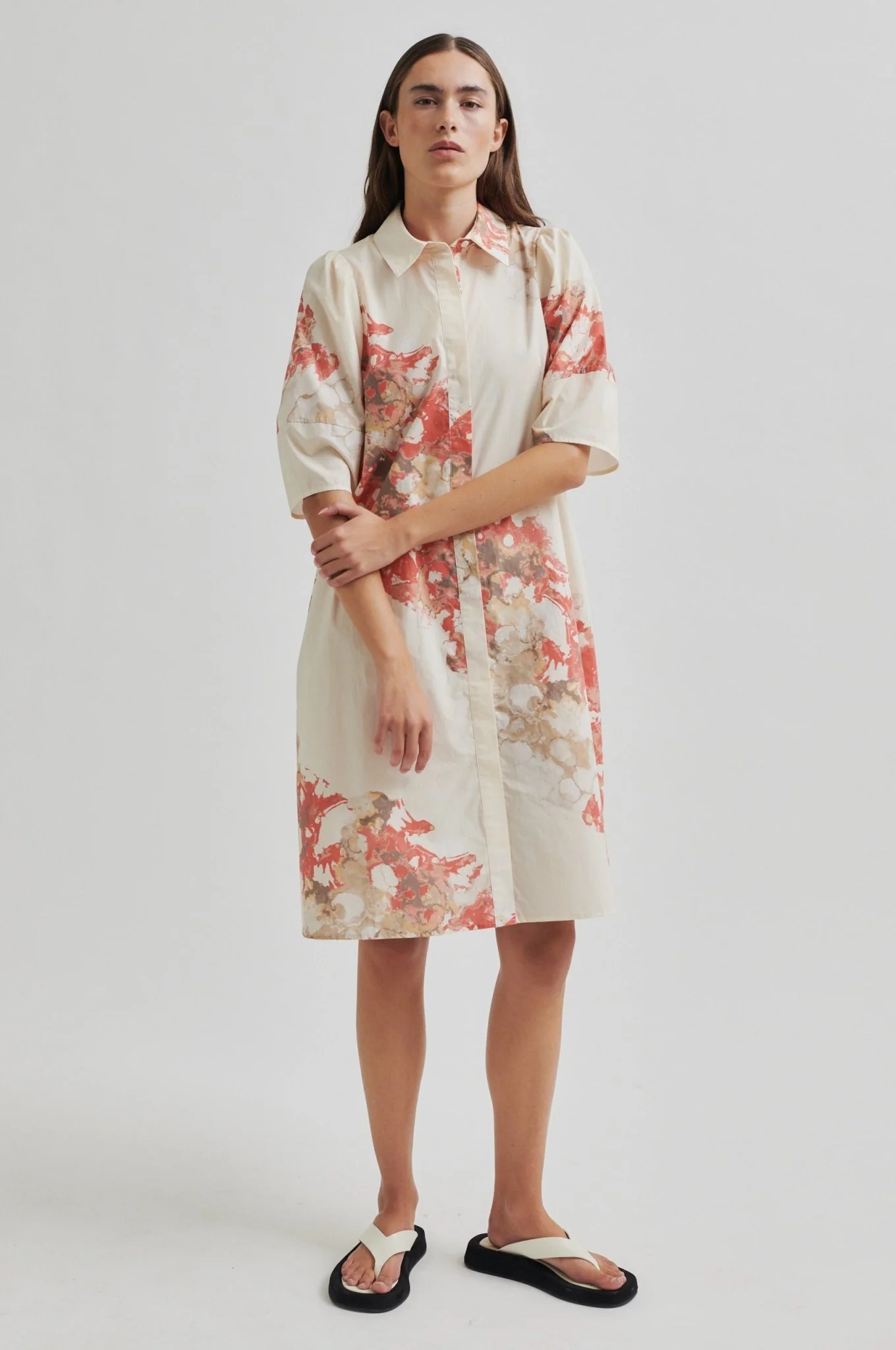 Second Female Sirmione Dress - Spiced Coral
