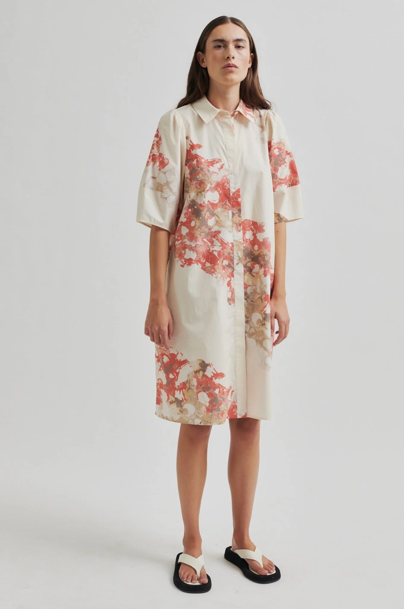 Second Female Sirmione Dress - Spiced Coral