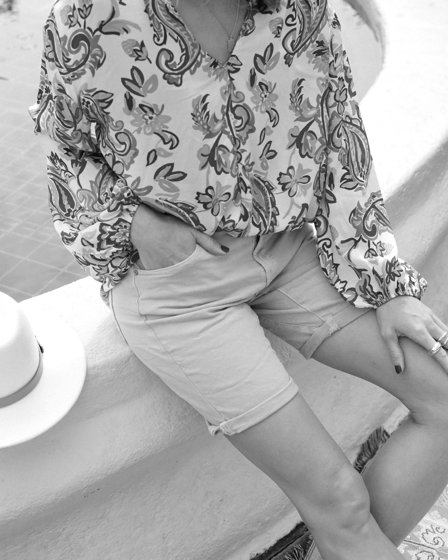 Salt+Stone Marmi Short - White