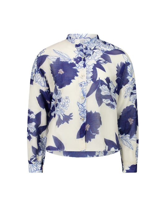 Salt+Stone Cali Shirt - Floral Bunch Navy