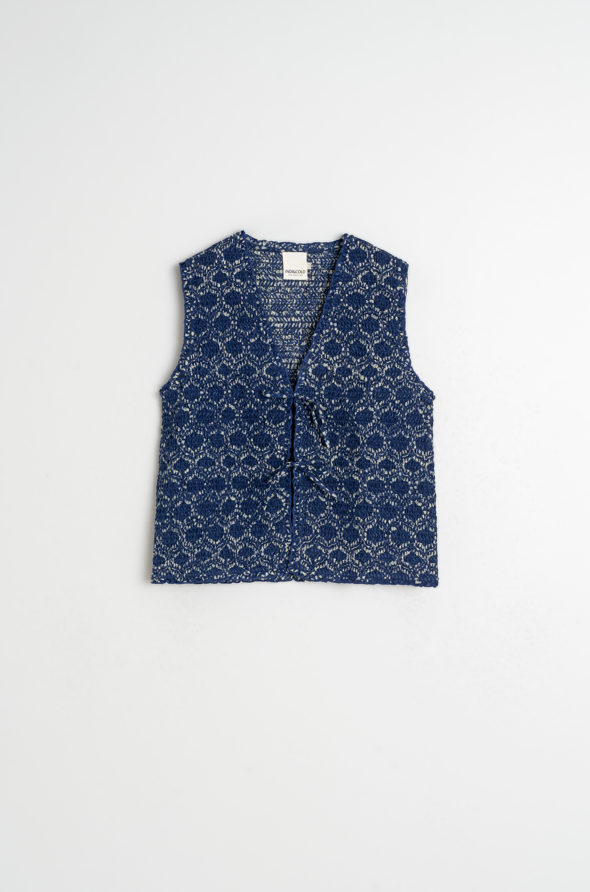 Indi & Cold S26 MC110 Elastic Vest With Tie