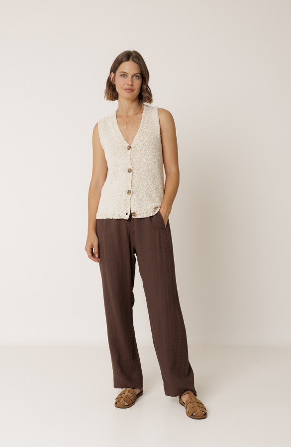 Indi & Cold S26 NM290 Flowy Pant With Drawstring