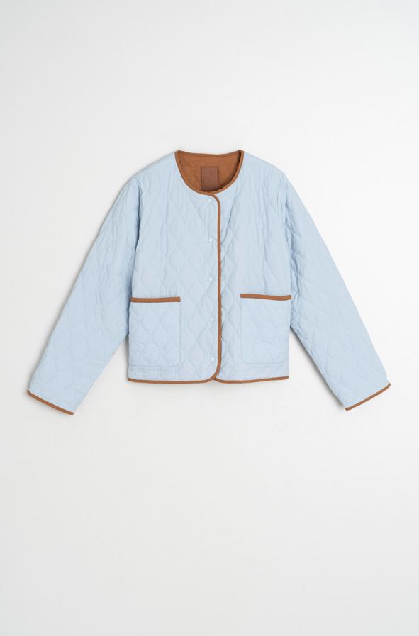 Indi & Cold S26 GF610 Reversible Quilted Coat
