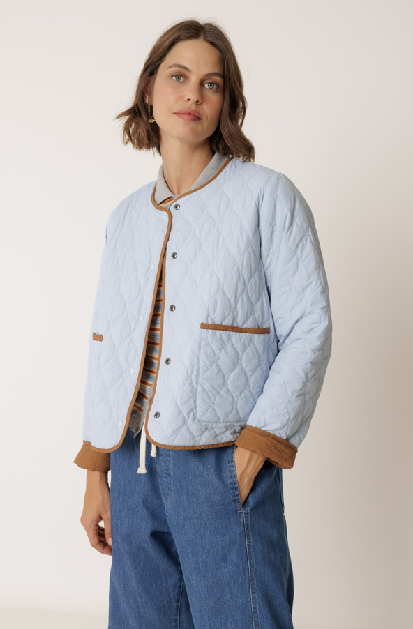 Indi & Cold S26 GF610 Reversible Quilted Coat