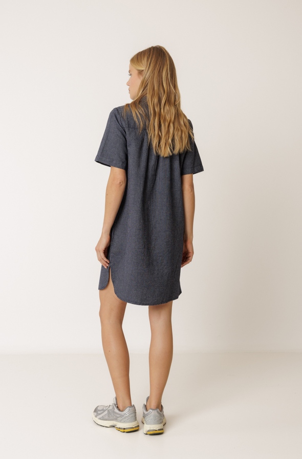Indi & Cold S26 MI273 Polo-Collar Dress