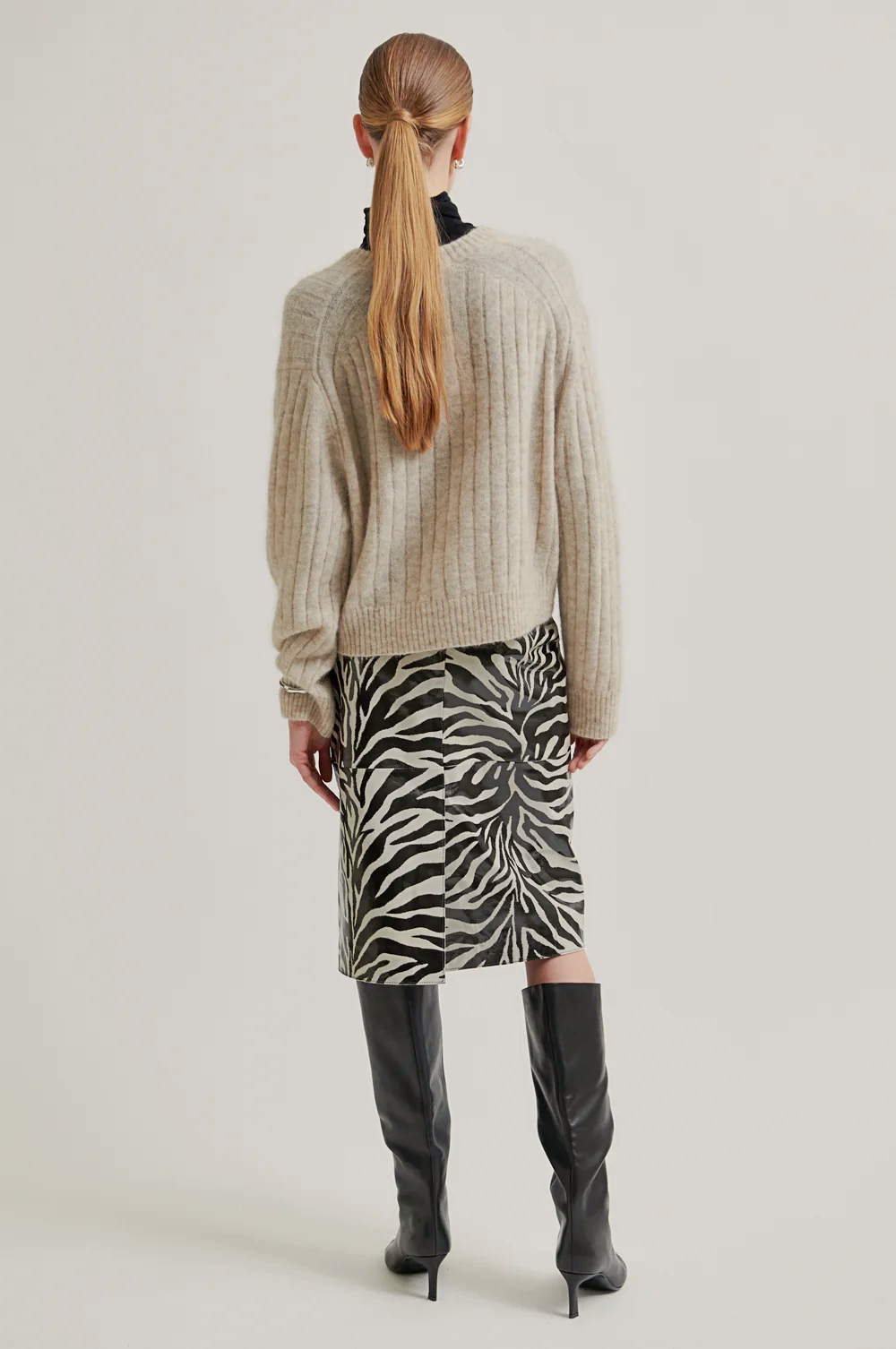 Second Female Brooky V Neck Knit - Trench Coat