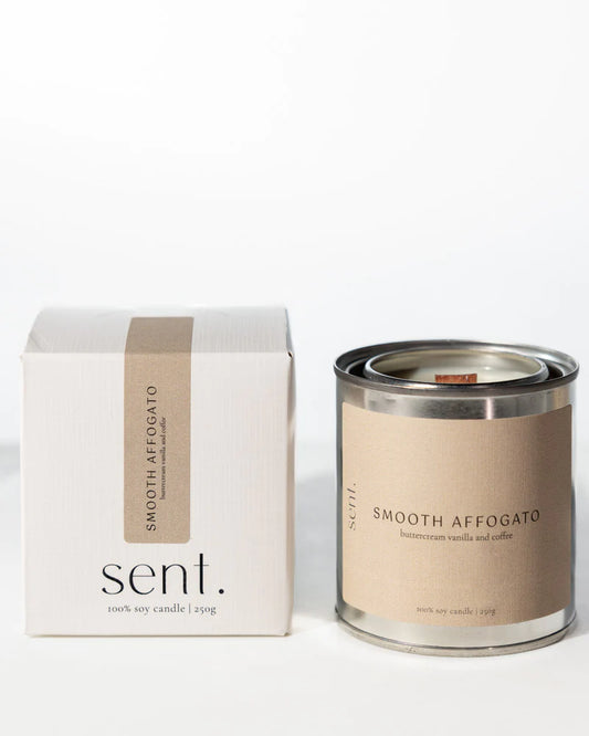 Sent Studio Soy Candle - Smooth Affogato - Coffee & Vanilla