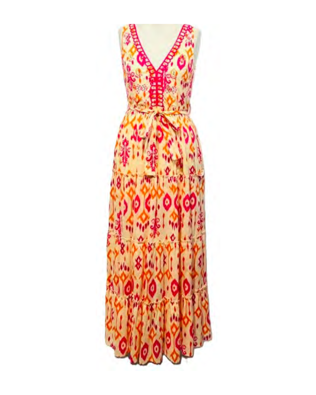 Goa Paris Stephanie Dress - Fusia