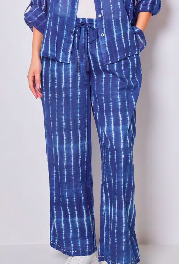 Sunny Studio Paris Draw String Pant - Orchid